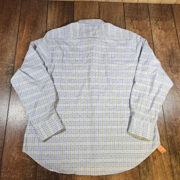 Robert Graham Mens Size 2XL Sport Shirt Checkered Paisley Flip Cuffs Classic Fit - Picture 13 of 13